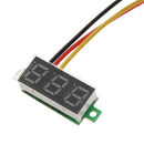 0.28in Mini DC 0-100V 3-Wire Digital Voltmeter LED Display Digital Panel Meter