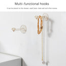 Headband Holder Wall Mounted Necklace Hanger Jewelry Organizer Storage for Women
