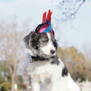 Halloween Dog Cat Clothes Wig Caps Small Dog Costumes Wig Christmas Gift R7G0