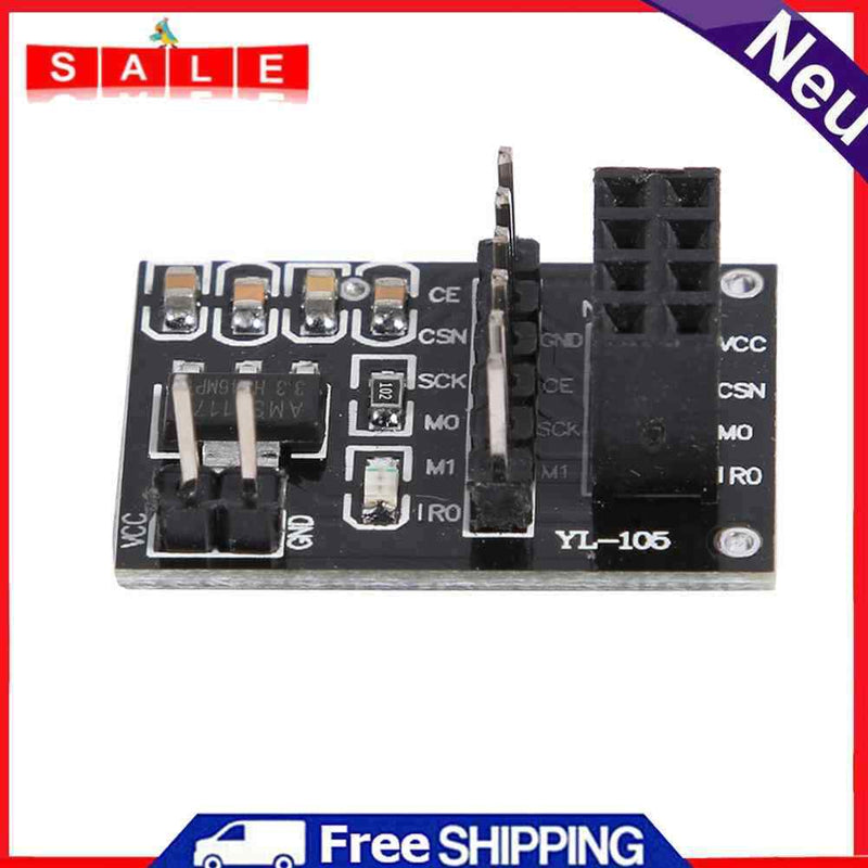 Chansted 24L01 Wireless Outlet Module Adapter Plate, 8-Pin