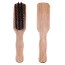 1pc Antistatic Cushion Hair Brush Comb Wooden Handle Massage Comb Hair Care