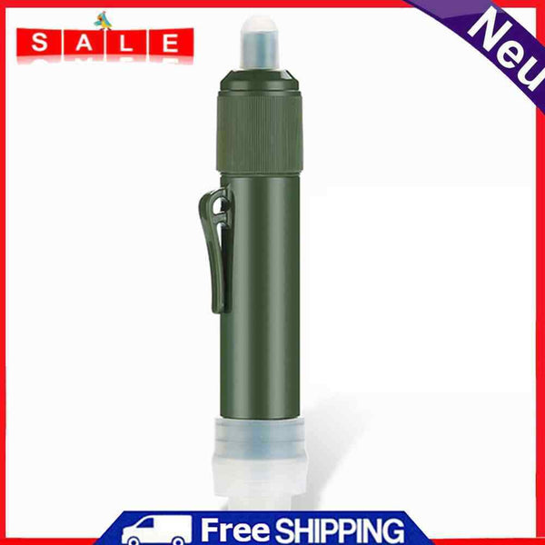Personal Water Purifier Camping Purification Water Filter Straws Kit for Outdoor