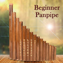 15 Pipe G Key Pan Flute Bamboo Panpipes Chinese Traditional Woodwind Instru