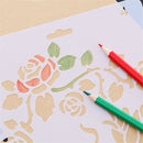 Painting Stamp Flower Pattern Scrapbooking Embossing Template Layering Stencils