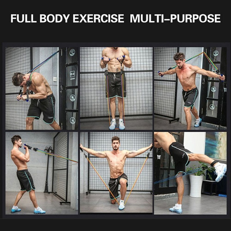 Expander Elastic Band Fitness Equipment Resistance Bands Latex Pull Rope