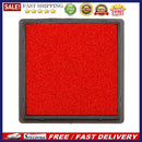 Fingerprint Square Stamp Inkpad for DIY Scrapbook Card Making Craft (Red)