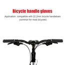 Bicycle Sponge Lock Handlebar Grips Soft Mountain Bike Handle Cover (Black)