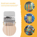Wood Small Loom Mender Clothes Mending Weave Darning Machine (10 Needles) Newly