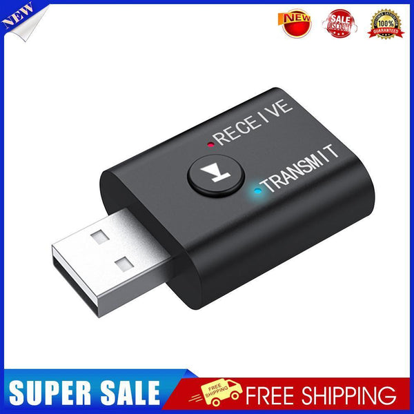 TR6 USB Bluetooth-compatible 5.0+EDR Transmitter Receiver Audio Adapter for