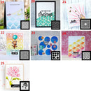 Decorative DIY Drawing Paper Layering Stencil Embossing Scrapbooking Template