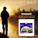 10pcs 1.8g 6cm T-tail Soft Plastic Wobblers Artificial Fishing Lures Swim Bai