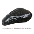 Bicycle Seat Rain Cover MTB Bike Saddle Waterproof Protective Covers (M)