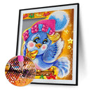 #A Partial Special Shaped Drill Diamond Mosaic Christmas Series Kit Rhinestone D