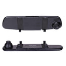 HD 1080P 4.3 inch Dual Lens Car DVR Rear View Mirror Dash Cam Video Camera Newly