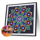 5D Part Special Shaped Drill Luminous Diamond Painting Mandala Art (GT107) Newly