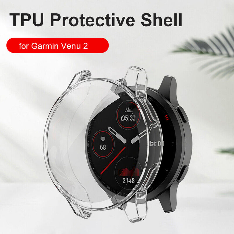 Smart Watch Protective Cover for Garmin Venu 2/Vivoactive 4 (Transparent) Newly