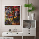 Yard Corner Oil Paint By Numbers DIY Acrylic Painting on Canvas Wall Art Pict