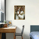 5D Diamond Painting Kit DIY Cat Full Round Mosaic Picture