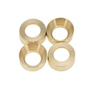 4 Piece Brass Wheel counterweights Wheel for Axial SCX24 90081 RC Crawler Car Auto