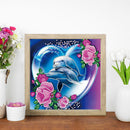 5D Diamond Painting Kit Flower Animal Partial Special Shape Drill Rhineston
