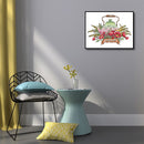 Partial Embroidery Teapot Stamped Canvas 14CT DIY Cross Stitch Kits (J534)
