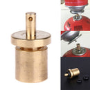 Stove Filling Valve Camping Hiking Gas Stove Refill Adaptor Gas Can Cylinder Tan