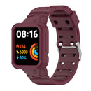 Replacement Strap for Redmi Watch 1/2/MI Watch Lite Watchband (Wine Red)