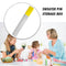 Knitting Needle Storage Organizer Hand Sewing Needle Storage Tube (Yellow) Newly