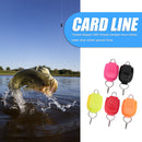 10x ABS Fishing Line Stopper Baitcasting Drum Reel Card Line Device Random Color