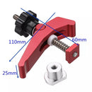 Woodworking Aluminum Alloy Quick Acting Hold Down T-slot T-track Clamp Set