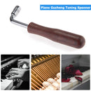 Wood Handle Piano Tuning Hammer Tip String Pin Wrench Tuner Clamp Repair Tool
