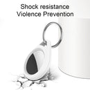 High Density PC Case Cover with Carabiner Compatible with AirTag (White) Newly