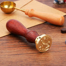Scrapbooking Album Decor Craft Sealing Wax Stamp DIY Plants Pattern Seal St
