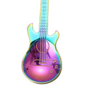 JUNERAIN Stainless Steel Guitar Mold Coffee Spoon Tea Stirring Spoon (Multicolor)