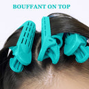 2pcs Hair Roots Fluffy Curlers Clip Hair Curler Twist DIY Tool (Green)  Newly