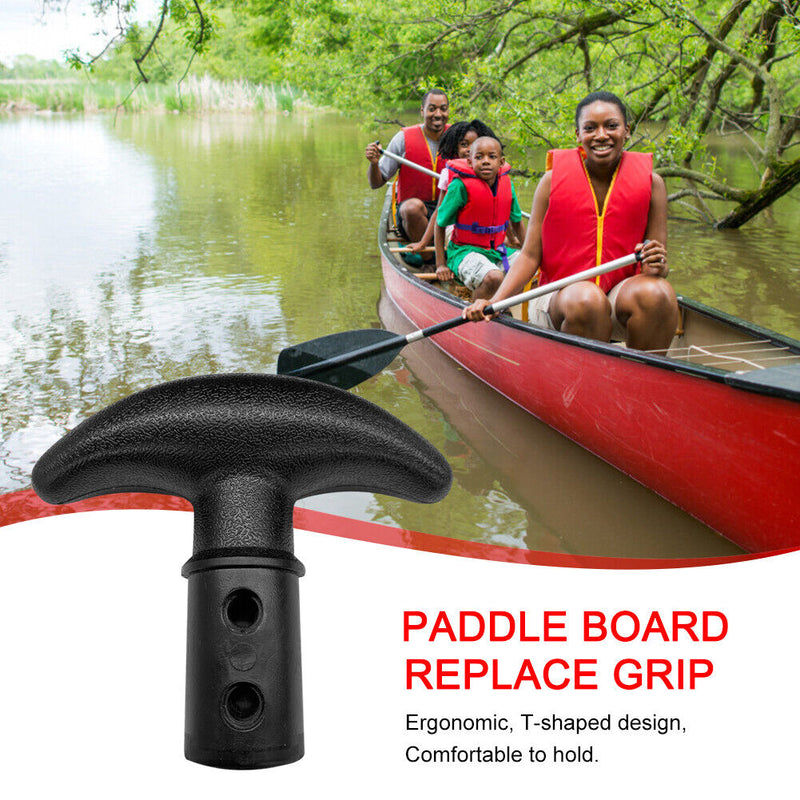 Kayak Boat Canoe Paddle T Handle Aluminum Paddle Surfing Board Handle Shaft