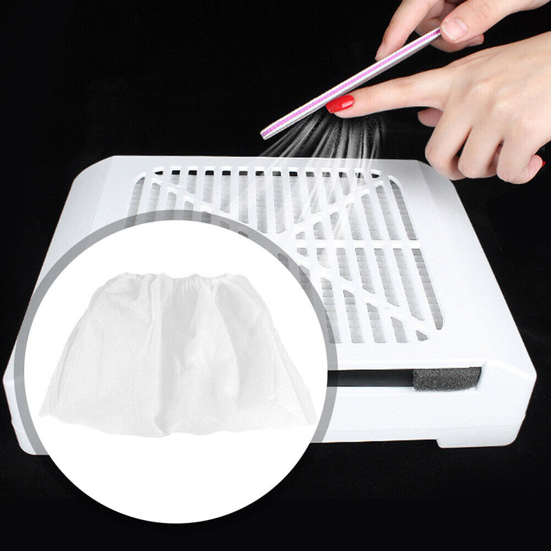 10pcs Manicure Vacuum Cleaner Collector Nail Dust Bag for 3 Fans Suction Ma