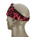 Sports Fitness Yoga Sweatband Hair Band Elastic Breathable Headband (Red)
