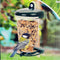 Outdoor Hanging Bird Feeder Automatic Water Food Container Garden Yard Decor