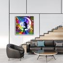5D DIY Spirits on the Moon Diamond Painting Full Round Drill Picture Decor