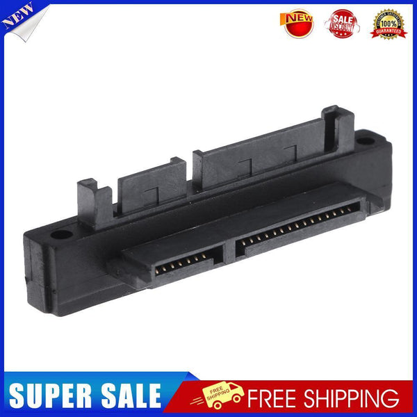 90 Degree 22Pin SATA Male to Female Port Adapter for SATA HDD SSD(Left)