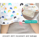 Cotton Bamboo Fiber Childrens Diaper Skirt Shorts Toilet Training Pants