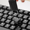 4pcs Mechanical Keyboard Keycap Puller with Brushes for Cherry MX (Black)