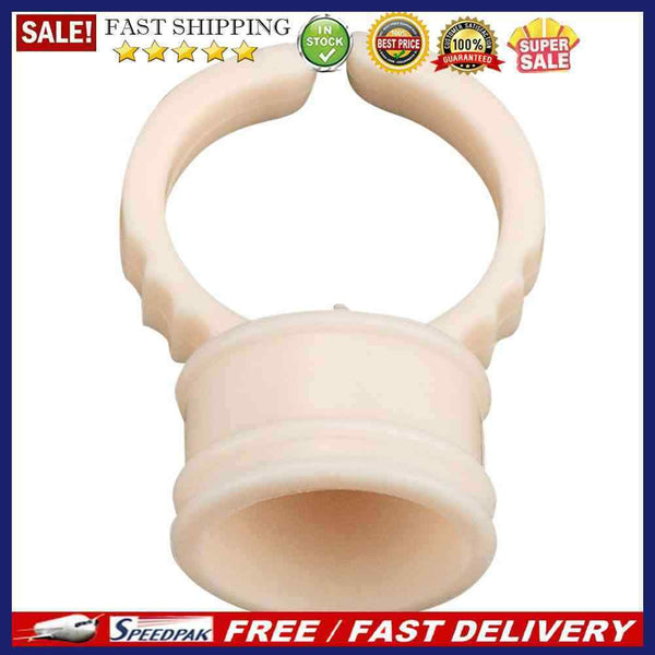 100pcs Silicone Tattoo Ink Cups Finger Ring Pigment Holder Container (M)