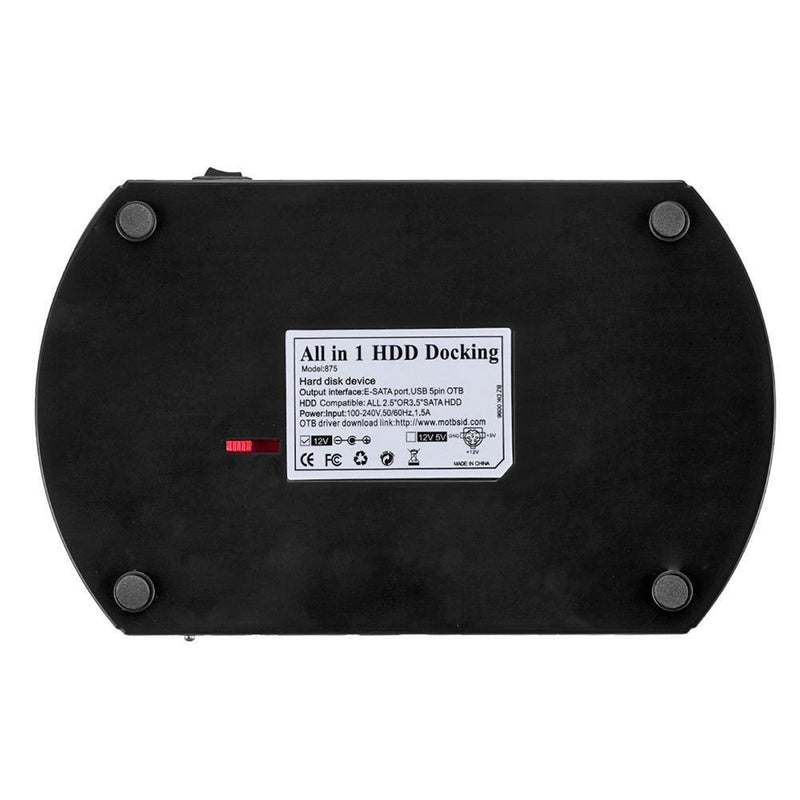 Double Dock HDD Docking Station 2.5inch 3.5inch SATA IDE Hub Enclosure Box