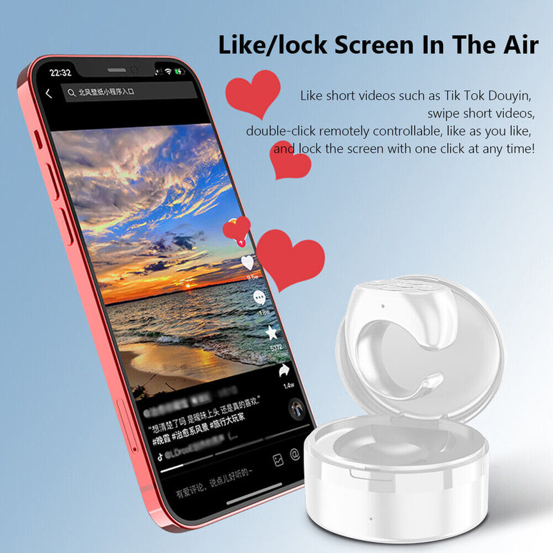 Smart Browsing Device with Charging Compartment Ring Controller for Mobile Phone