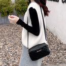 Women Simple Solid Color Messenger Bag Female Small Capacity Travel Handbag
