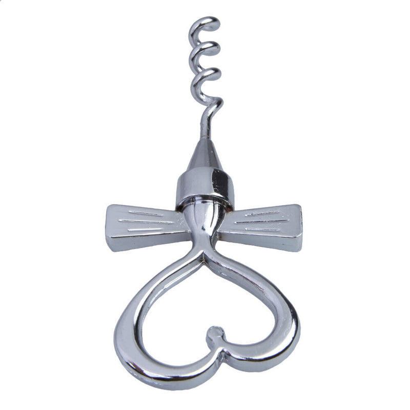 Love Heart Corkscrew Bottle Opener Set Wine Bottle Stopper Wedding Decor
