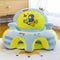 Infant Sofa Seat Skin Plush Safety Seat Chair Without Cotton (Sky Blue) Newly