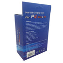 Dual Port Charger Charging Dock Holder Packing Box for Sony PS4 IV-P4002